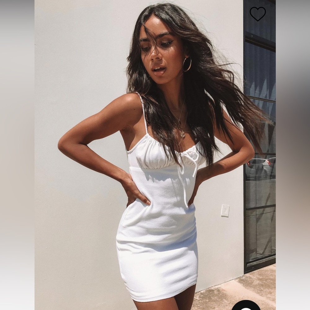 Princess Polly White Mini Dress